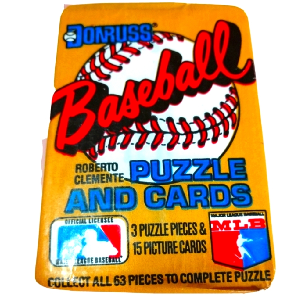 NEW 1987 Donruss Baseball Wax Pack 15 CARDS (Bonds, Maddux, Jacks…